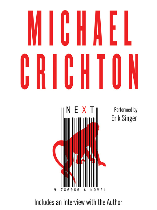 Title details for Next by Michael Crichton - Wait list